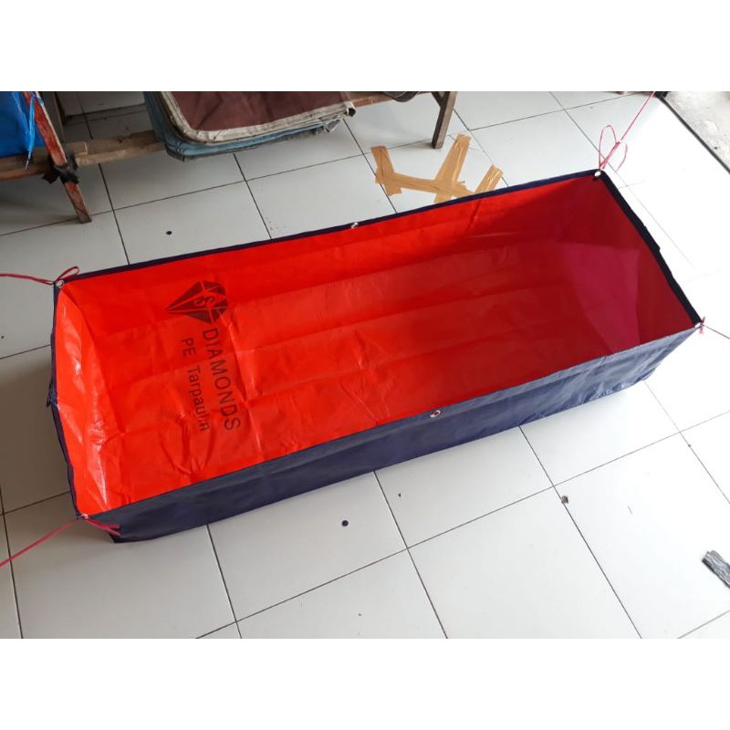 terpal kolam ikan TYPE A5 ukuran (140×50×30)