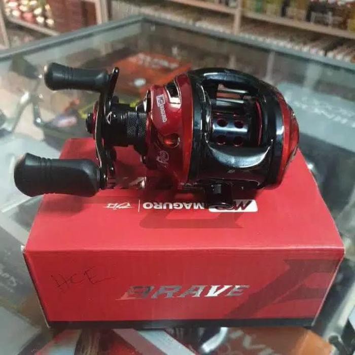 alat pancing mantul habis Reel Casting Baitcasting BC Maguro Brave MBR-101SH