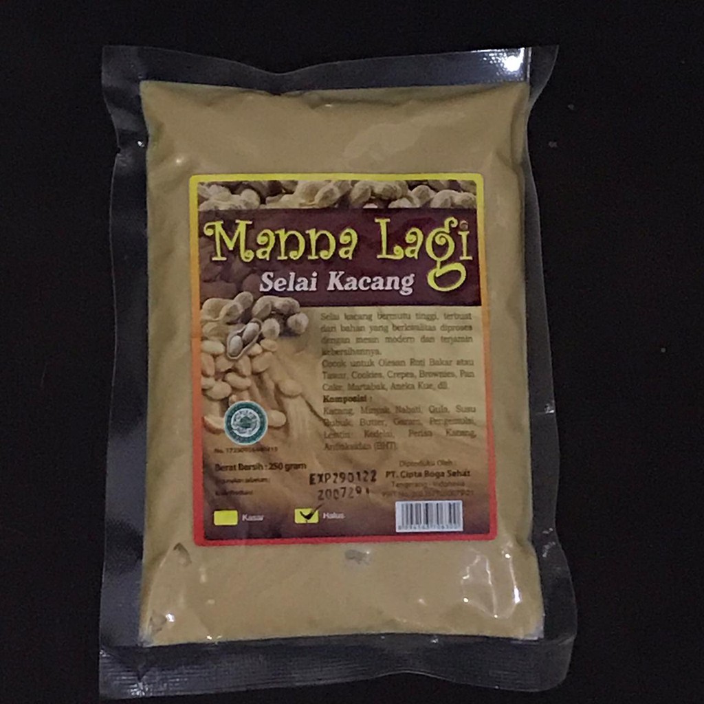 

Selai Kacang Halus Manalagi 250gr - Manalagi