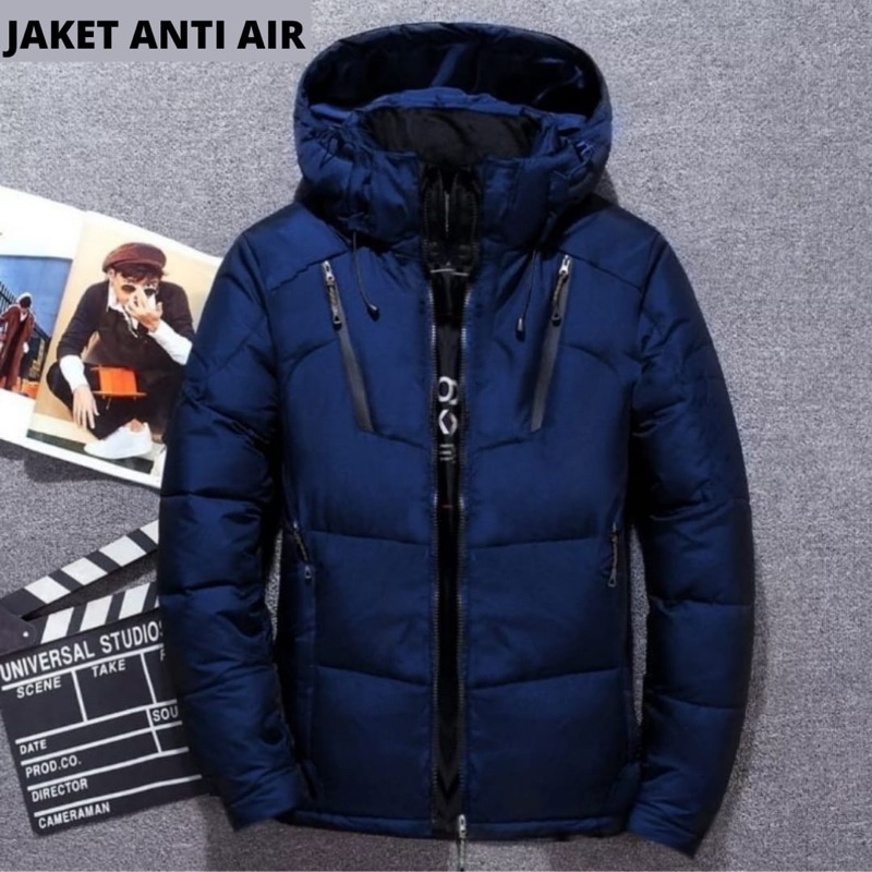 MnG Jaket Gunung Winter Pria Waterproof Anti Air Taslan Jaket Outdoor Hiking Windproof