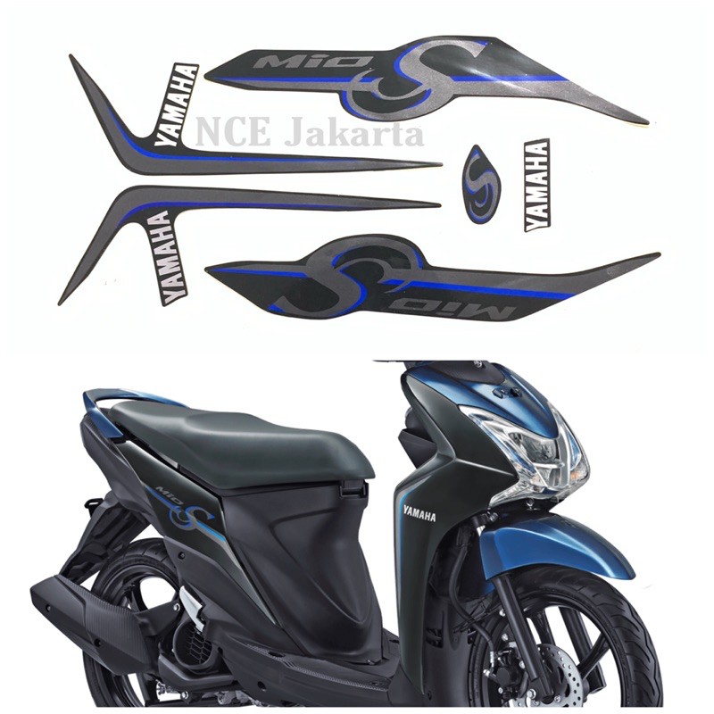 STIKER STRIPING MIO S 2017