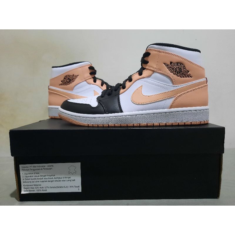 Nike Air Jordan 1 Mid Crimson Tint