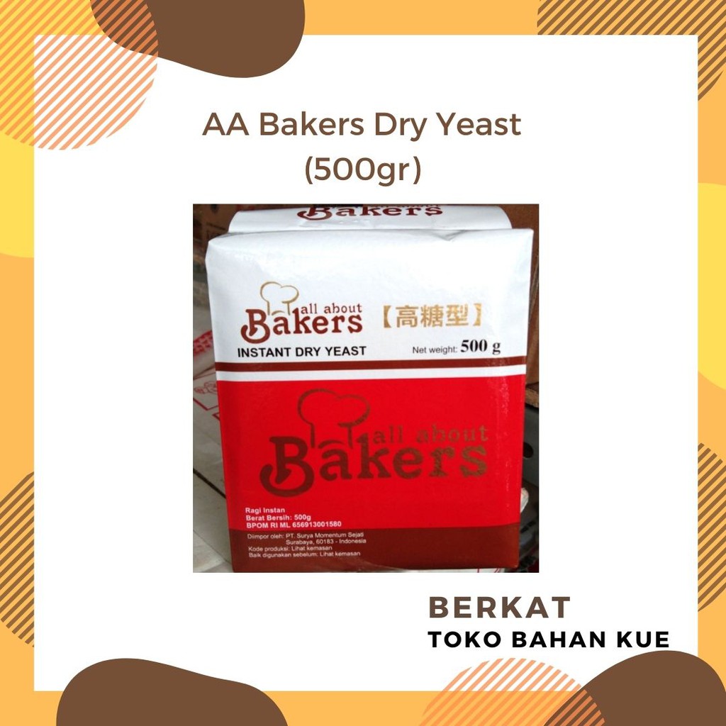 

Ragi Instant AA Bakers Dry Yeast (500 gram)