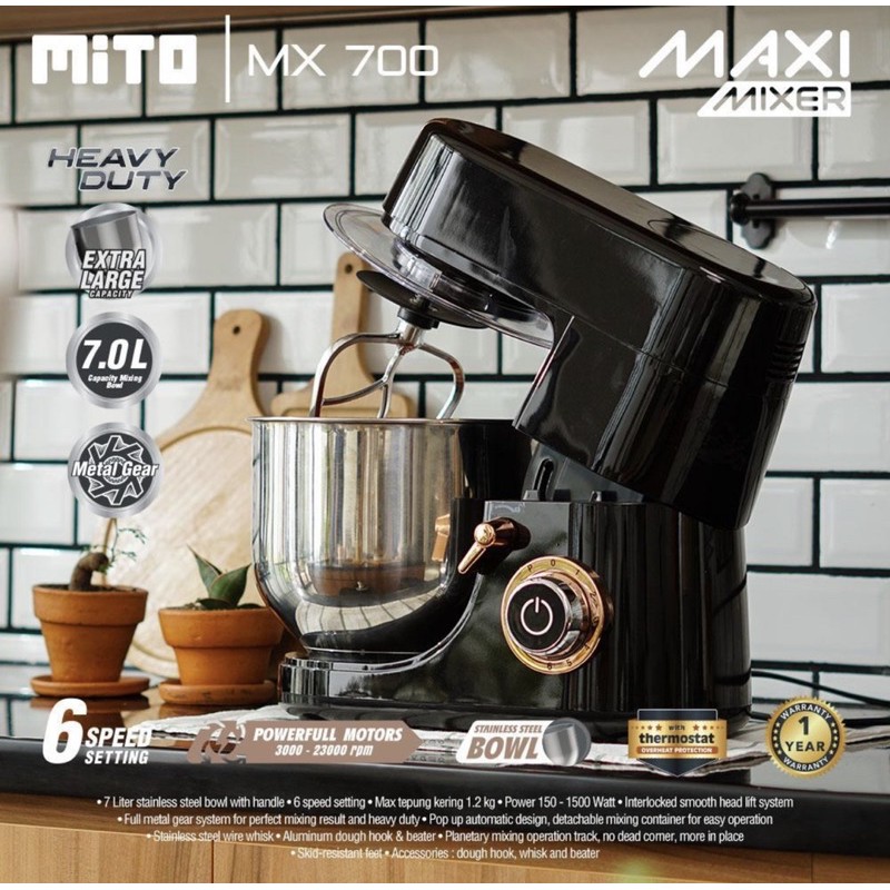MITO mixer maxi MX700 MITO Standing Mixer MX-700