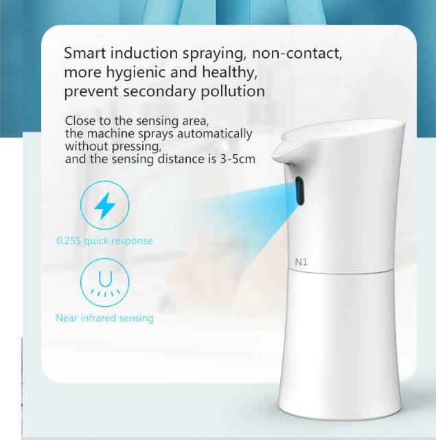 Smart auto spray handwash device / mesin otomatis penyemprot tangan