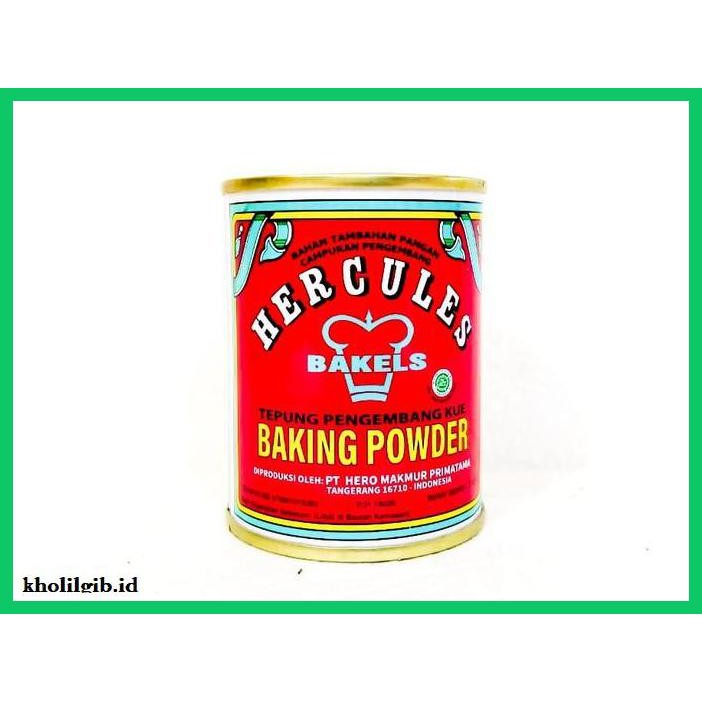 

Redwop-Gnikab- Hercules Baking Powder 110 Gr -Hallall.