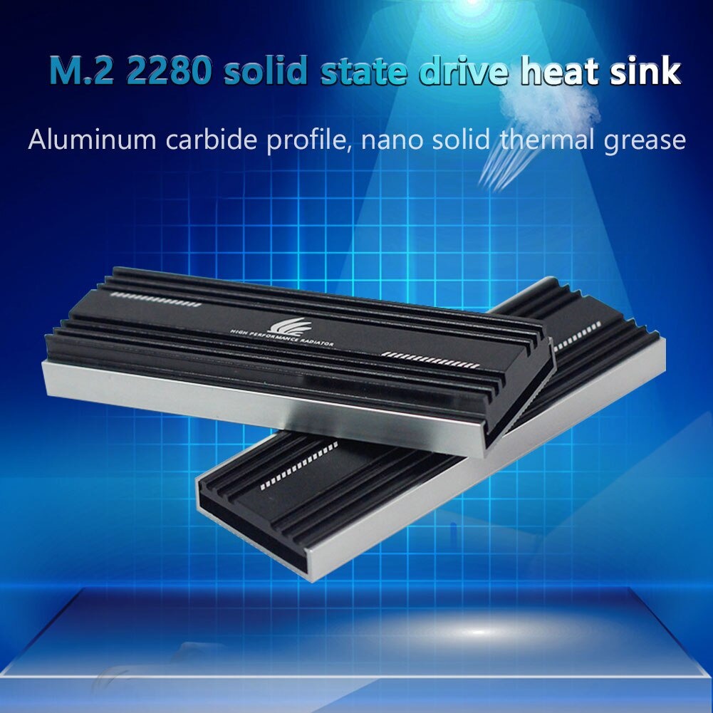 M.2 SSD NVMe Heatsink Cooler M2 2280 Solid State Disk Radiator Thermal