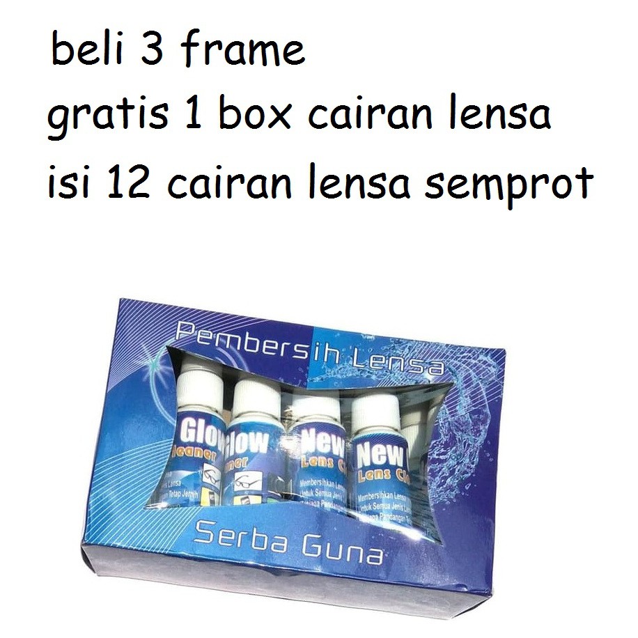 lensa frame kacamata minus LENSA ALTERNATIF / BIAYA TAMBAHAN pria wanita baca progresive lens-1