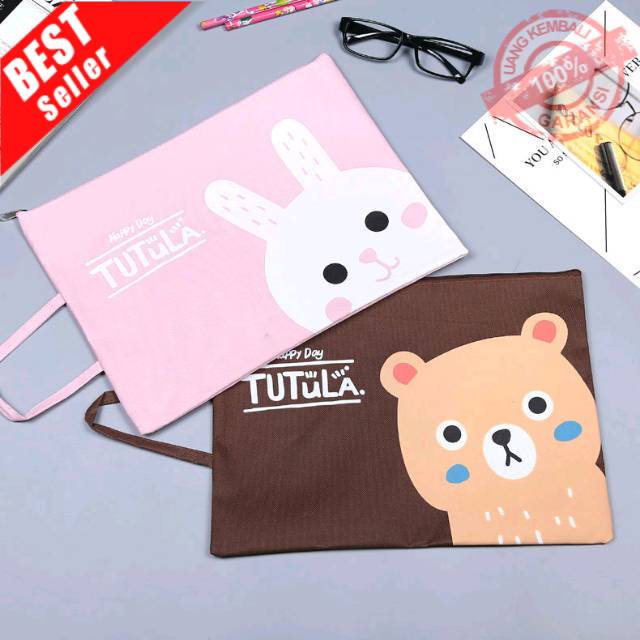

Kantung file motif kartun