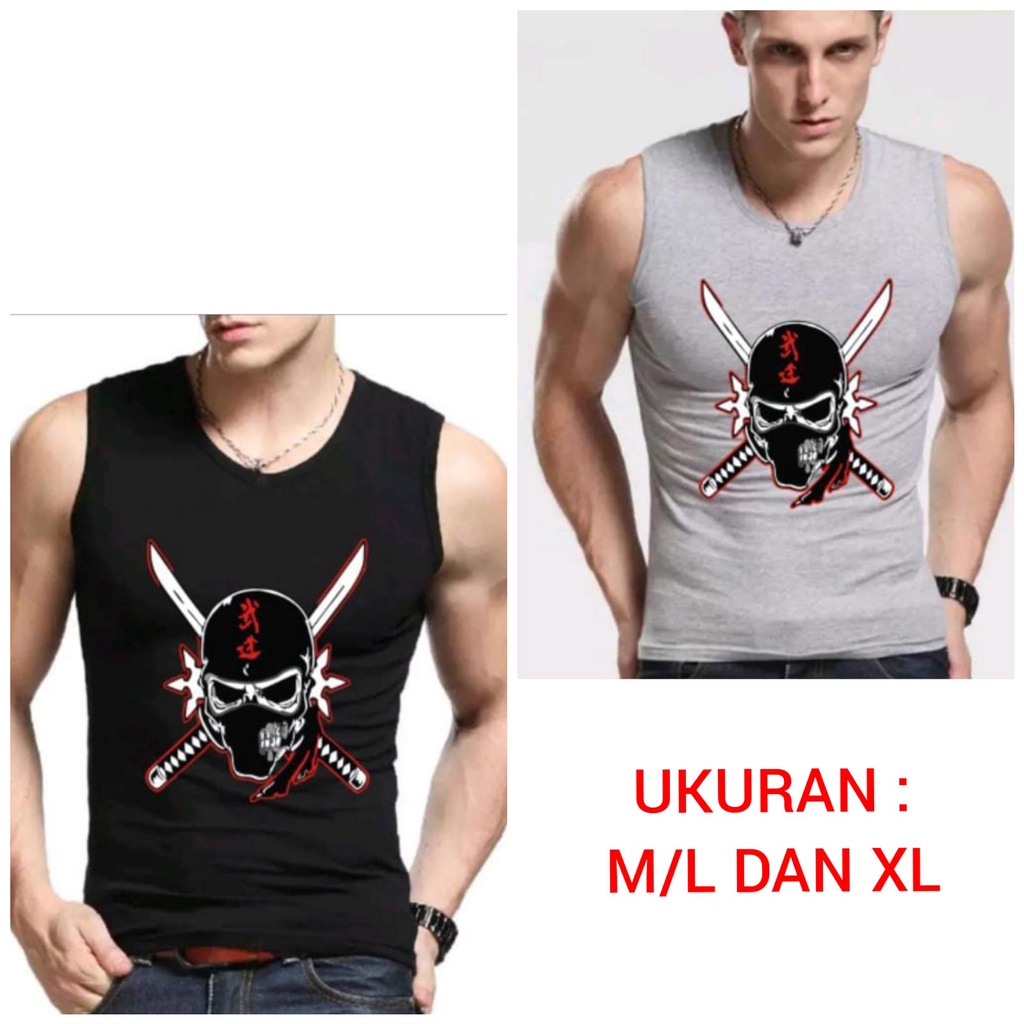 ALIPIO FASHION - SINGLET PE MOTIF CANON / singlet pria / singlet keren / terbaru / kekinian