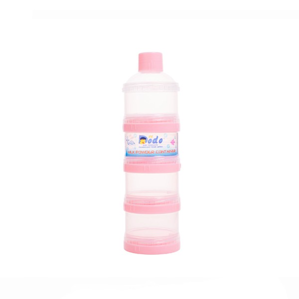 Tempat Susu Bubuk Bayi Dodo 4 Tingkat Dan 3 Tingkat / Dodo Milk Powder Container Traveling Set
