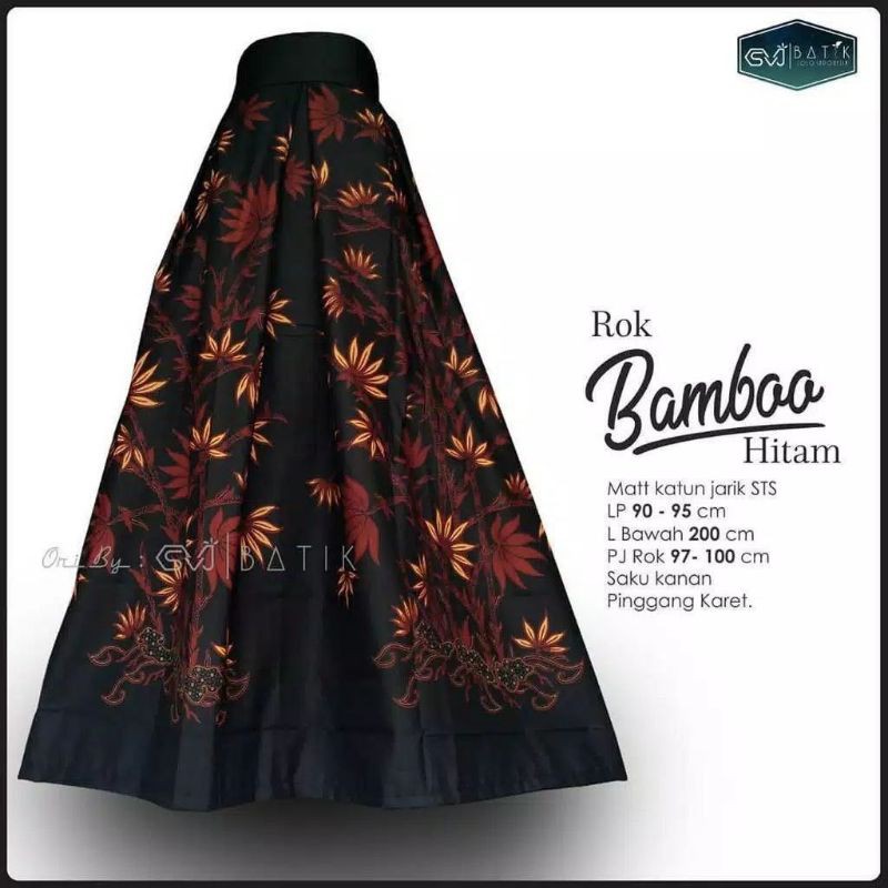 Rok Batik original Pekalongan garansi harga termurah Rok Batik Modern klok Bawahan Batik Ori By SVJ-2
