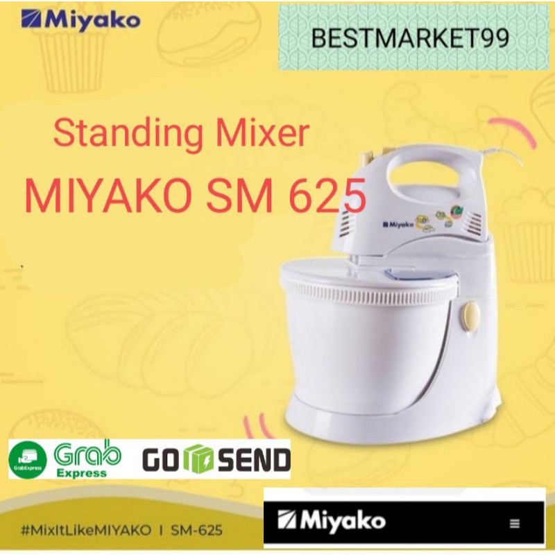 Mixercom MIYAKO SM 625. Mixer kue duduk Mixer com