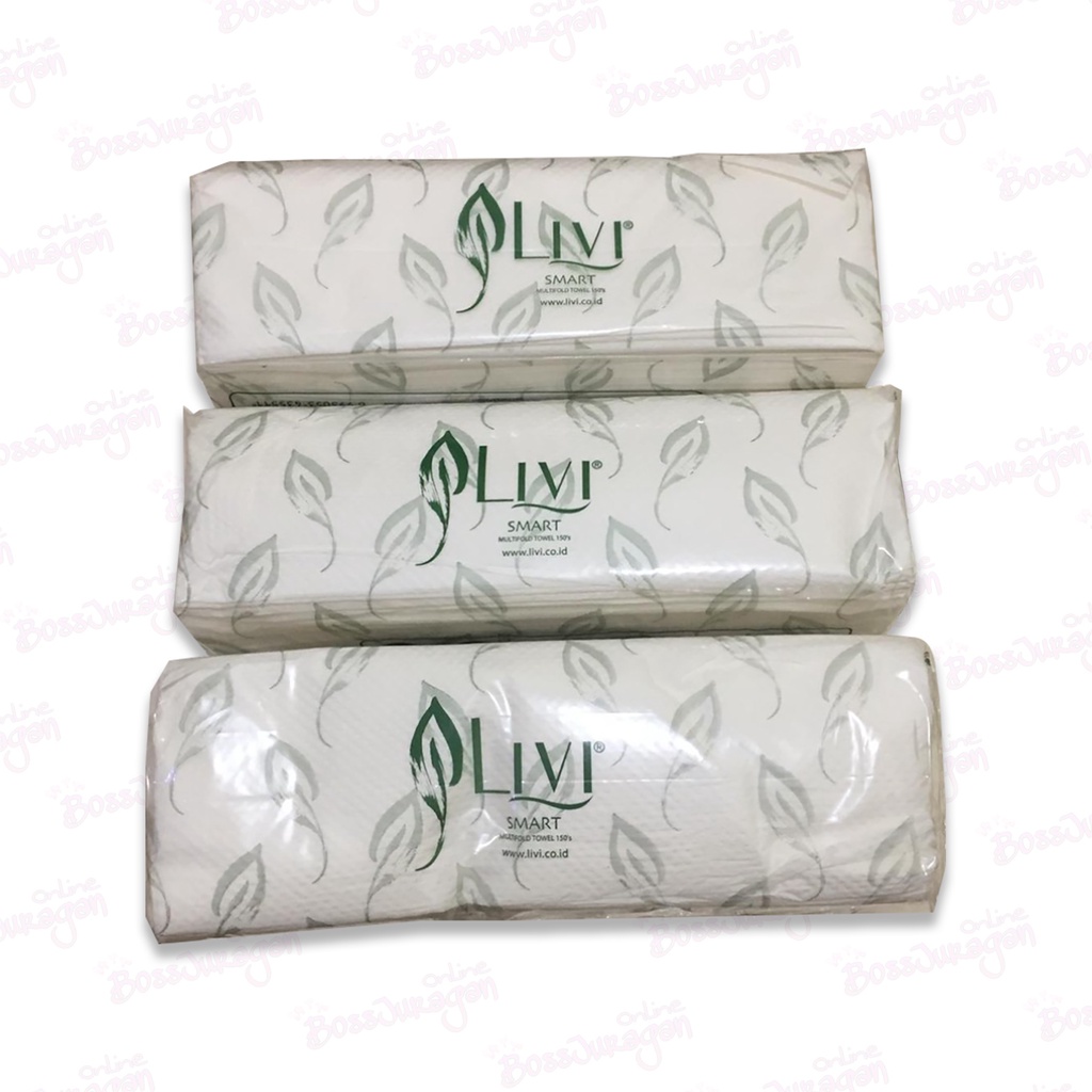 (BOSS) TISSUE LIVI SMART Multifold Towel 150s / TISU / TISSU