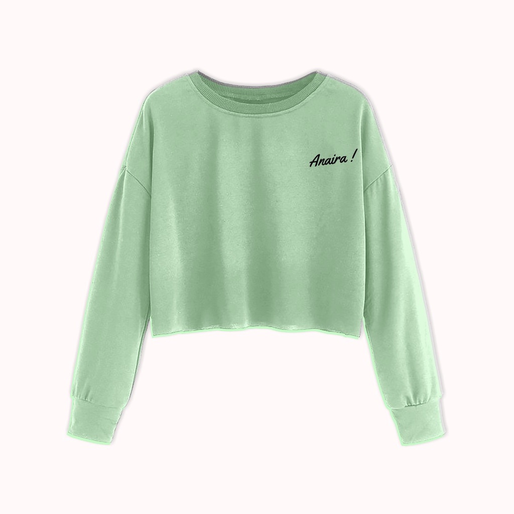 SWEATER ANAIRA CROP WANITA ANAIRAOFFICIAL