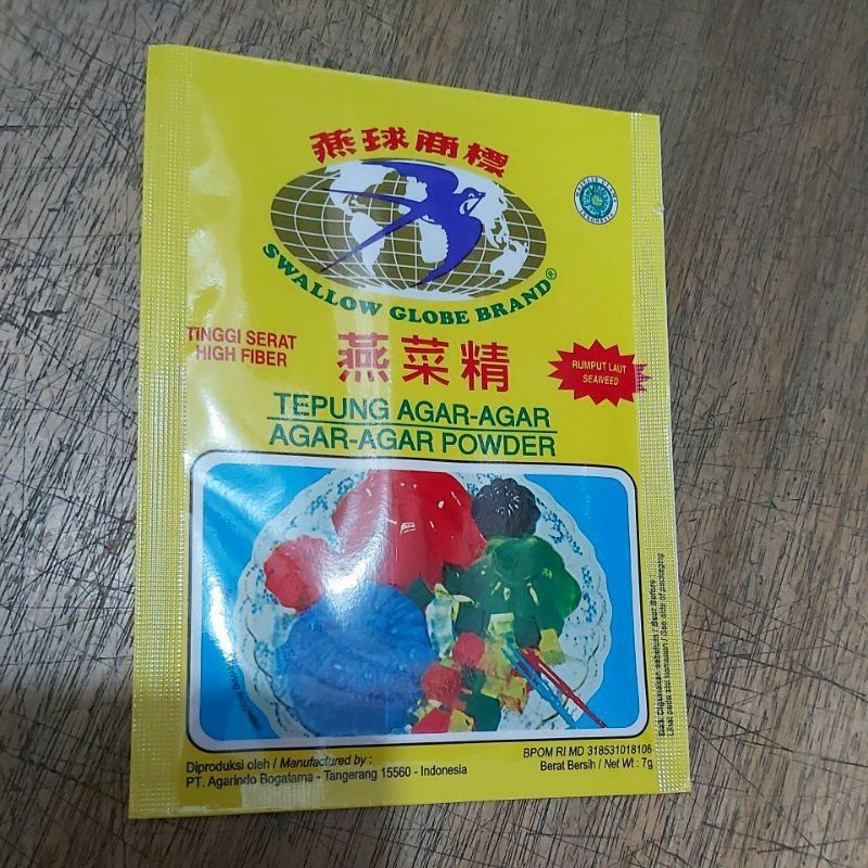 Agar Swallow Globe Brand (1sachet)