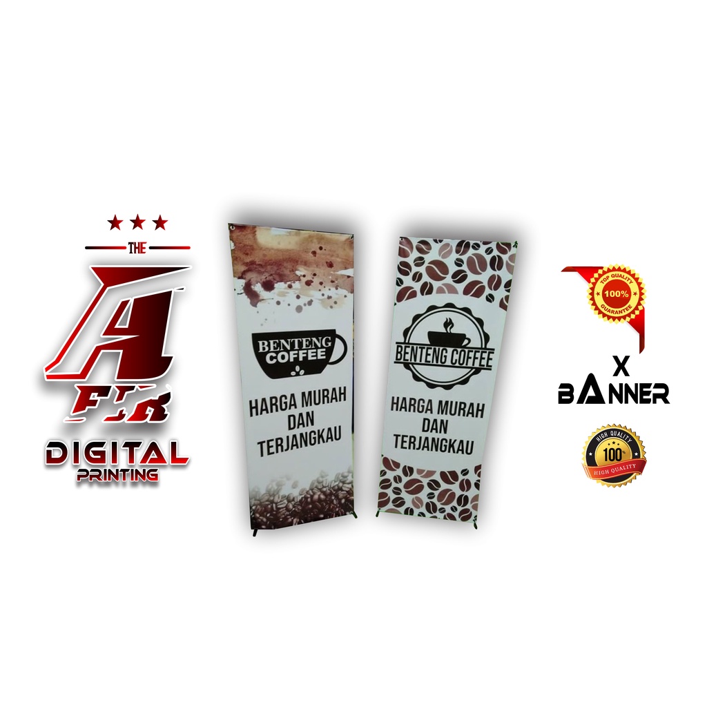 x banner - x banner + tiang murah berkualitas
