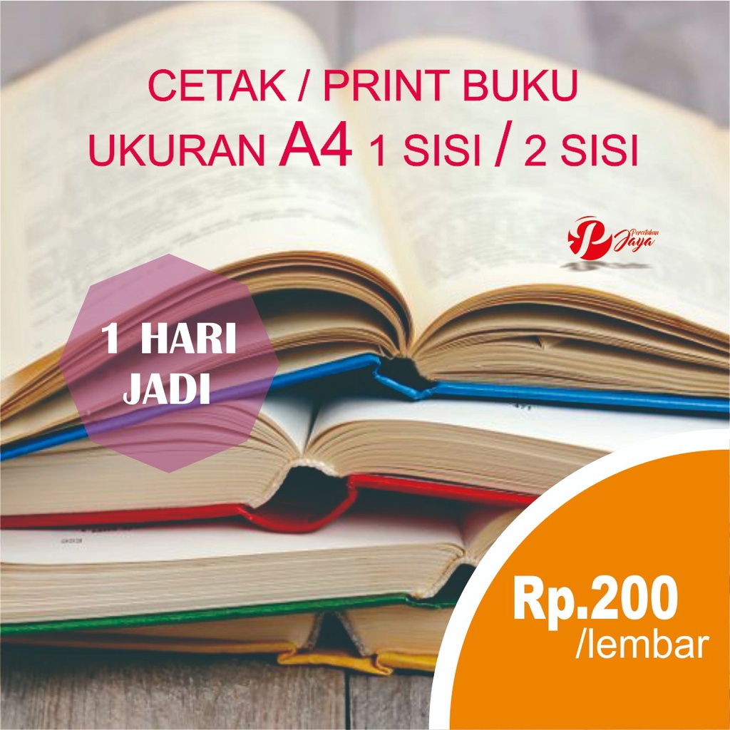 CETAK / PRINT BUKU A4 WARNA