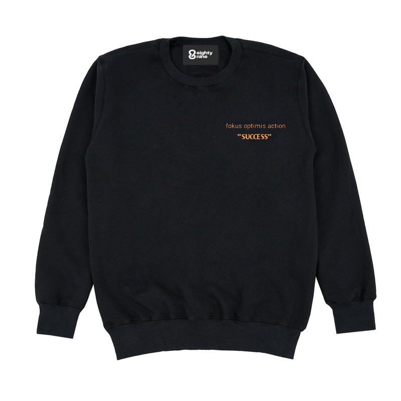 CREWNECK JOURNEY EGTN SOMNIUM HITAM TERLARIS