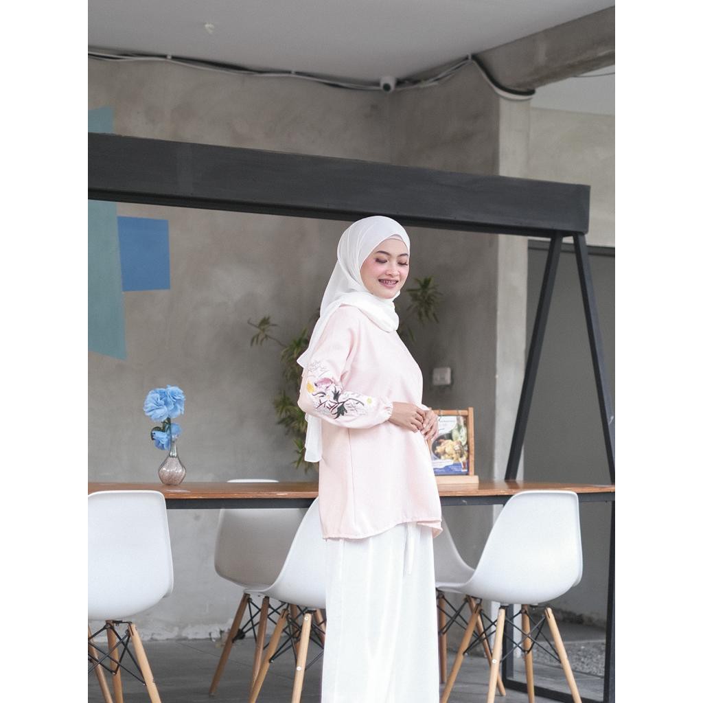 DISKON AZLIA BLOUSE - FLOTTILICIOUS / ATASAN MURAH / BLOUSE MURAH / GROSIR BAJU ONLINE