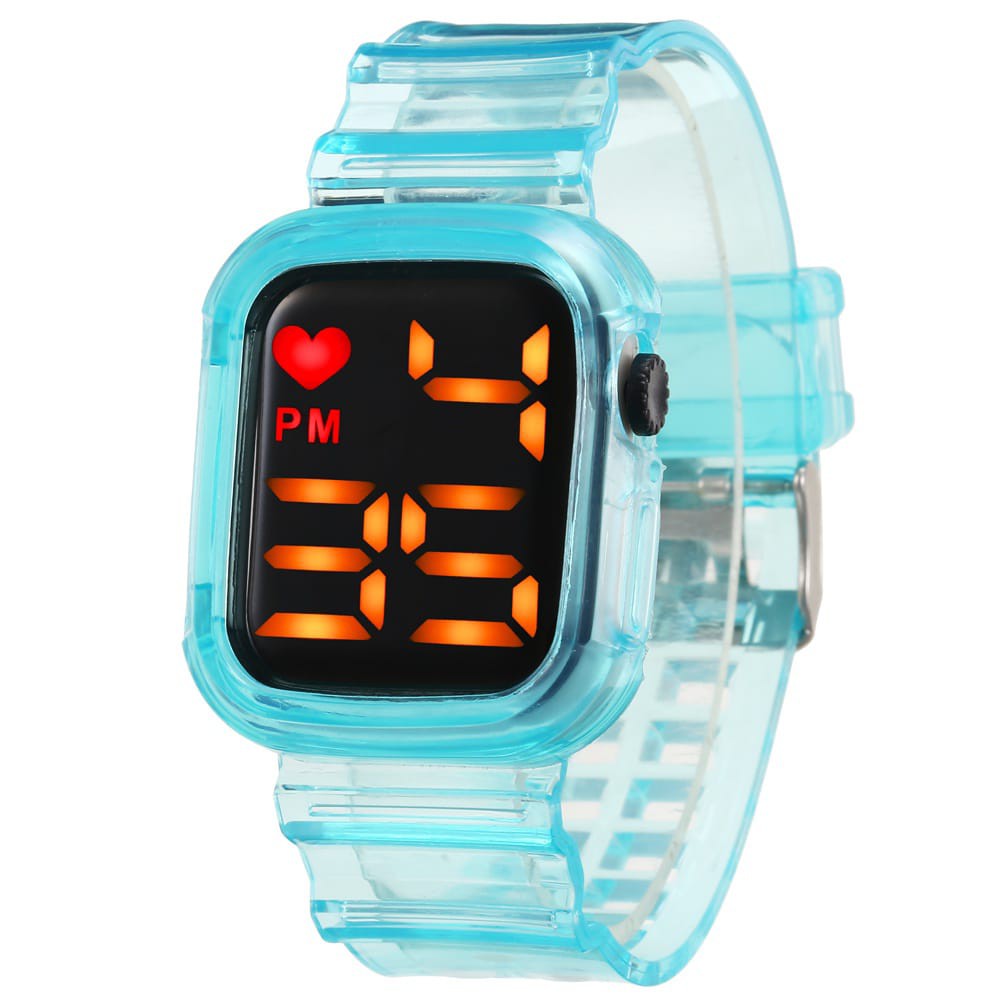 Jam Tangan Fashion Wanita/Pria Touch Watch Digital Transparan LW-16