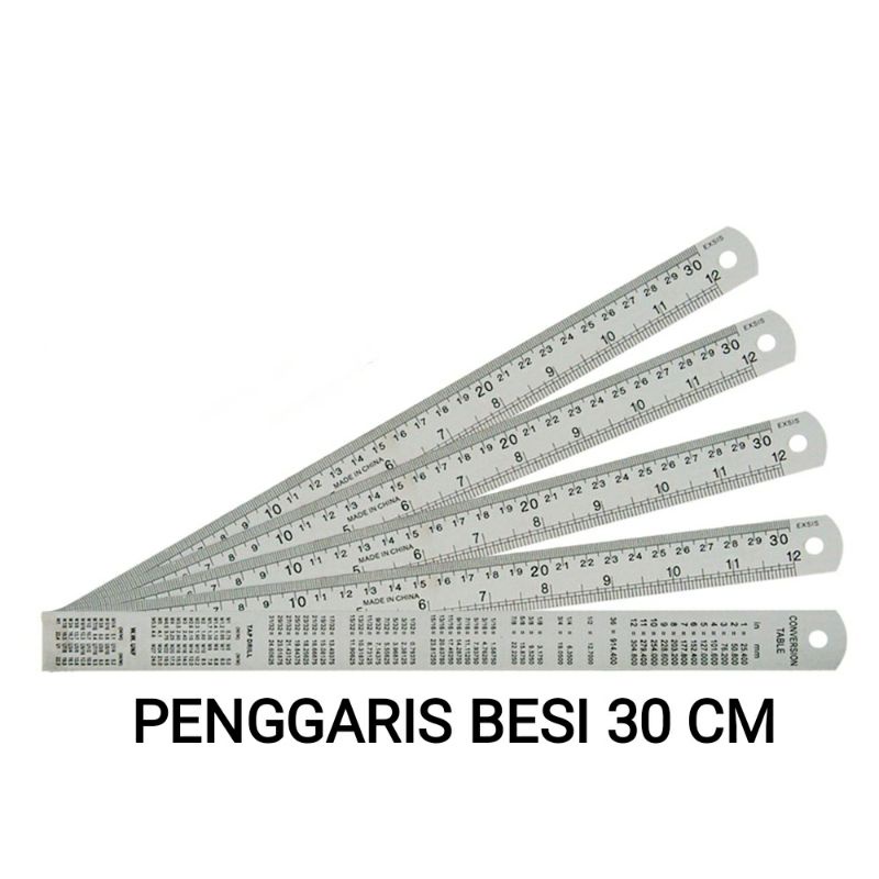 

Penggaris Besi 30 cm
