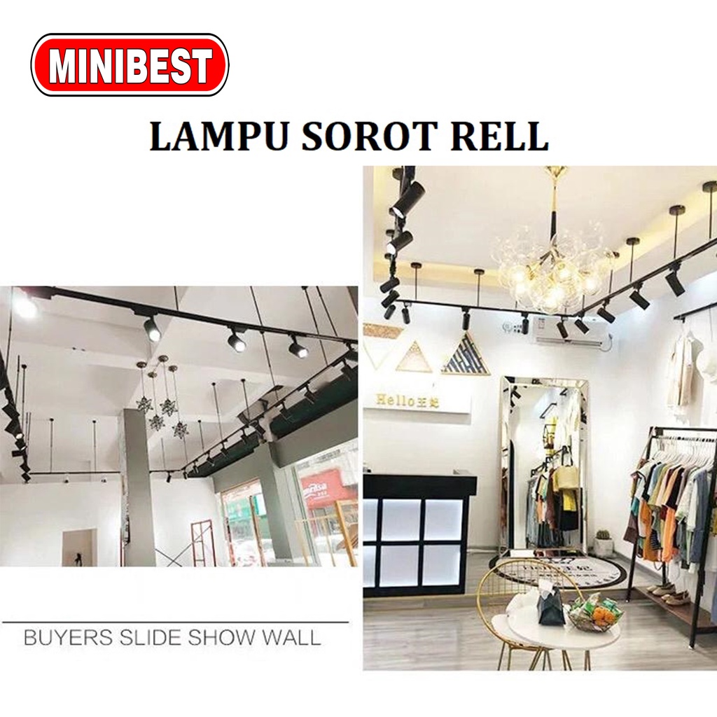 [NEW] LAMPU LED MURAH REL TRACK LED SOROT LAMPU SOROT TRACKLIGHT REL SPOTLIGHT 20W / 30W