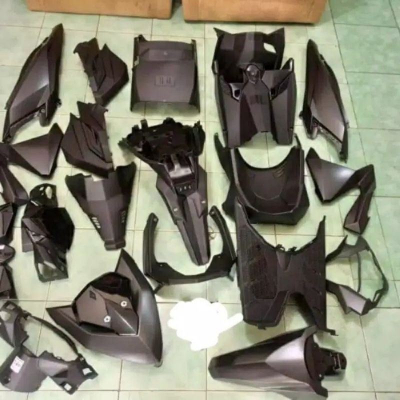 Paketan Full Body Halus & Full Body Kasar HONDA VARIO 125-150 LED LAMA(OLD) VARIO 150 2017 Hitam Dof