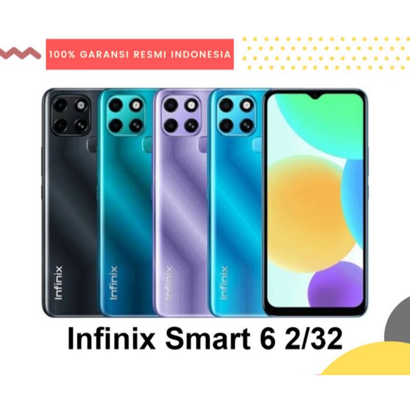 Infinix Smart 6 Ram.2GB/32GB