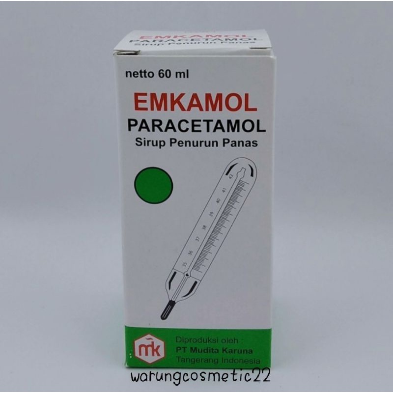 EMKAMOL Paracetamol sirup (60ml)