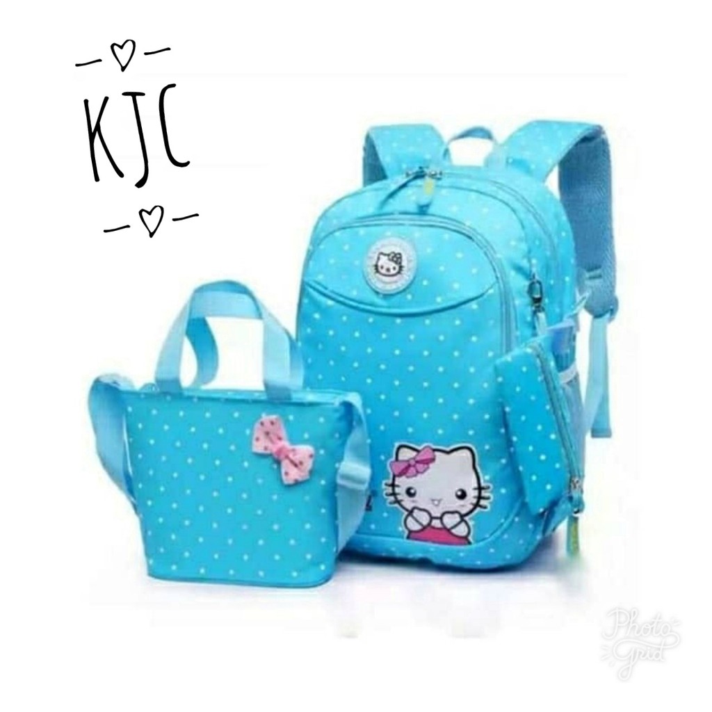 KIANJAYACOLLECTION89 - TAS RANSEL WANITA ANAK HELLO KITY PALINH MURAH!!!!