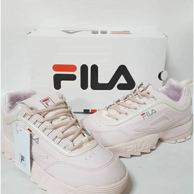 baby pink fila disruptor