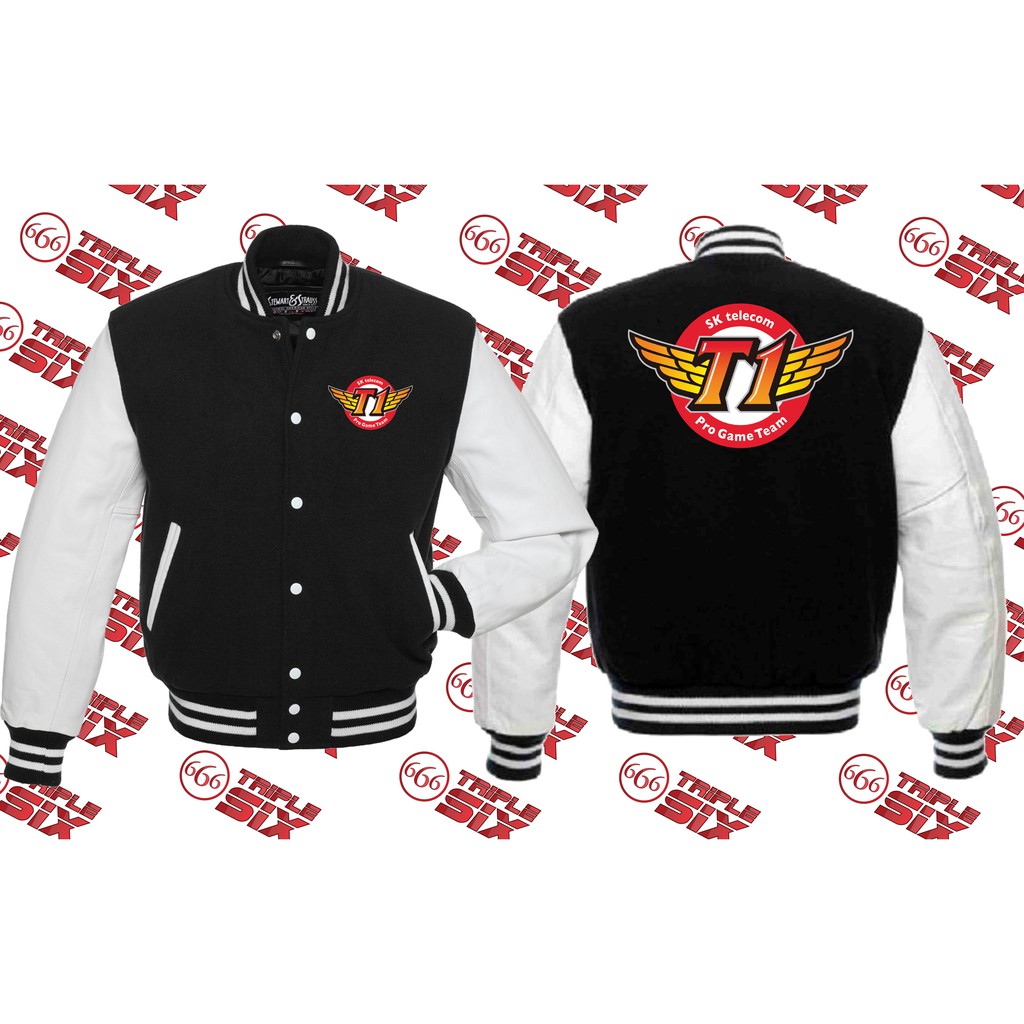 Jaket Varsity Esports Team SK Telecom T1 Gaming - PUBG DotA2