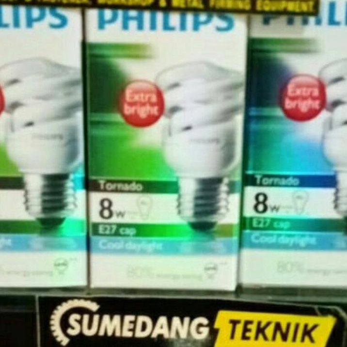 lampu philips spiral