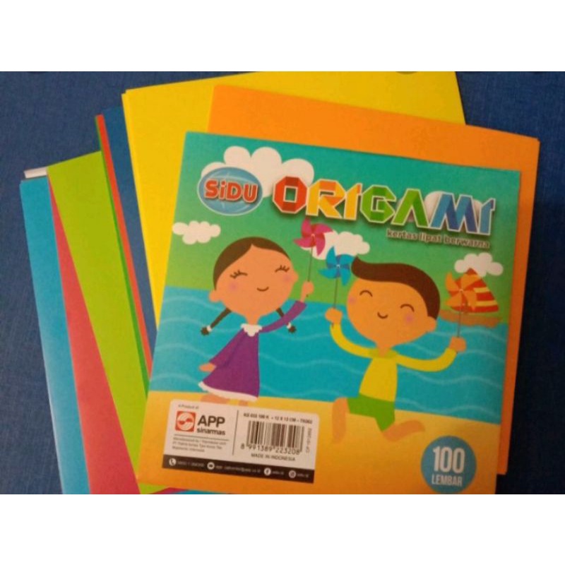 

Origami kecil/kertas lipat berwarna