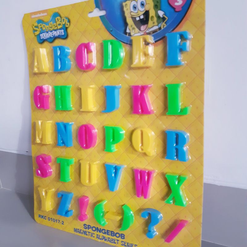 Mainan Huruf Alfabet Magnet Edukasi - Magnetic Letter Anak Edukatif