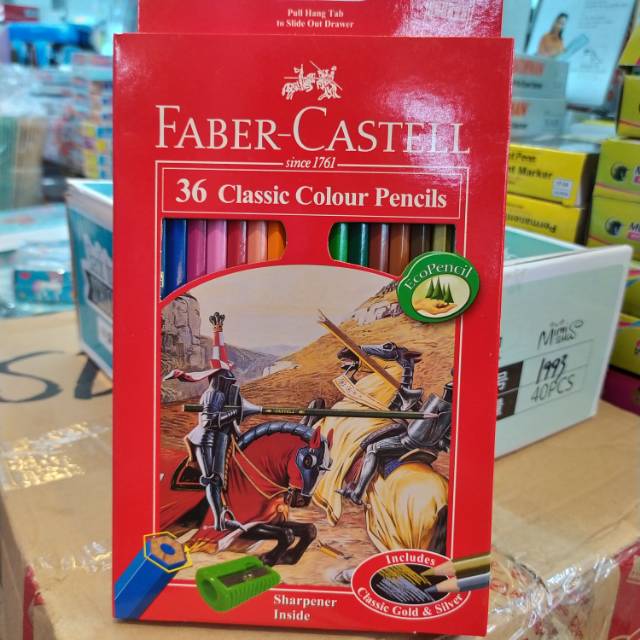 

PENSIL WARNA 36 FABER CASTELL