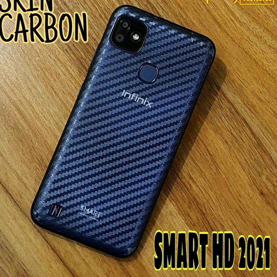 Back Skin Carbon Infinix Smart HD - Skin Carbon Infinix Smart HD - SC