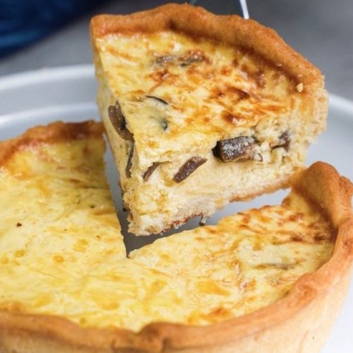 

Quiche Mushroom / Pie Telur isi Jamur