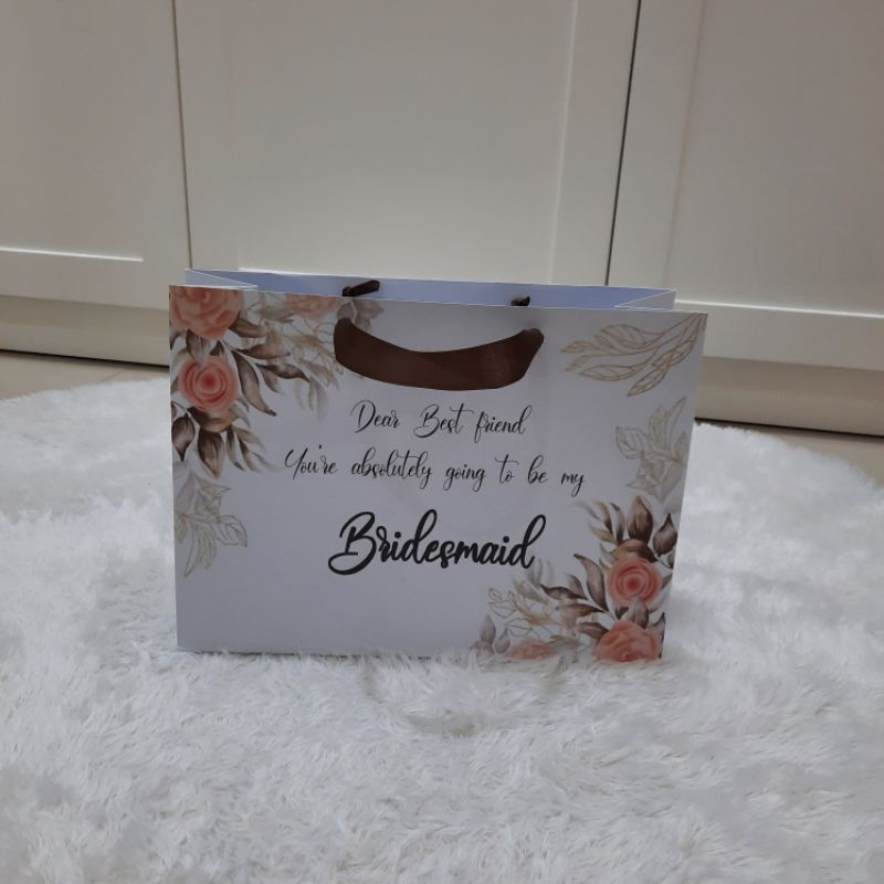 

TAS PAPERBAG BRIDESMAID