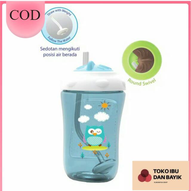 Baby Safe FS405 Cup with Weighted Straw 300 ml