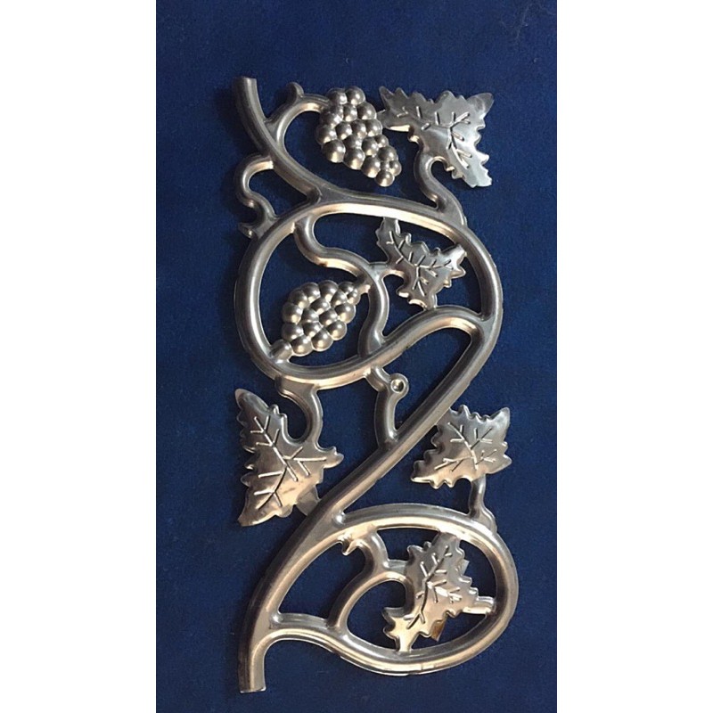 [38x18cm] BUNGA ANGGUR ACCESSORIES PINTU PAGAR BALKON TRALIS STAINLESS AKSESORIS STENLIS