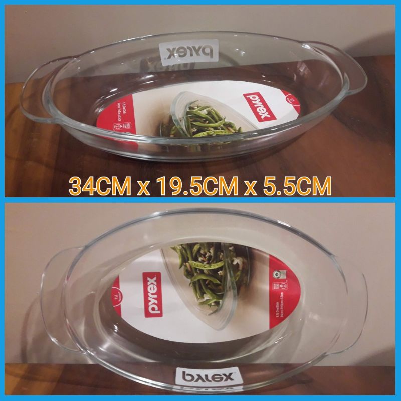 PYREX OVAL DISH 1.7L