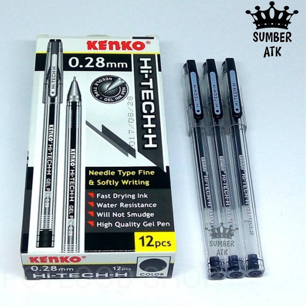 

Kirim Langsung YDY89 KENKO Gel Pen Hi Tech H 0.28 Mm Pulpen Pena Black / blue - 1 PCS 45 ❂Ready Stok