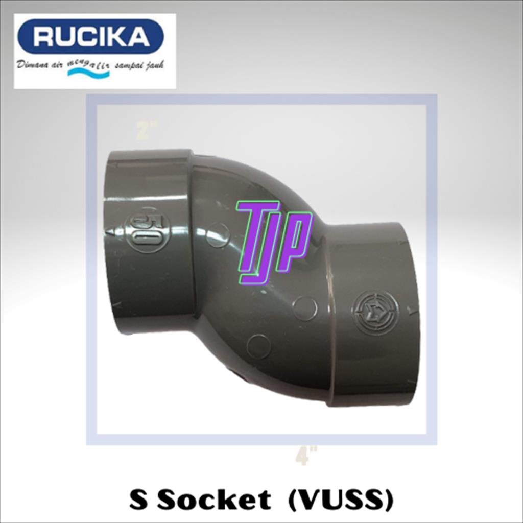 S-Socket PVC (VUSS) RUCIKA 2&quot;