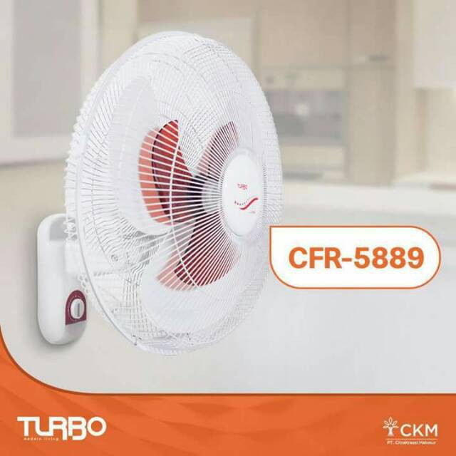 Kipas Angin Dinding/Wall Fan TURBO Double Blade CFR 5889 [16 Inch]