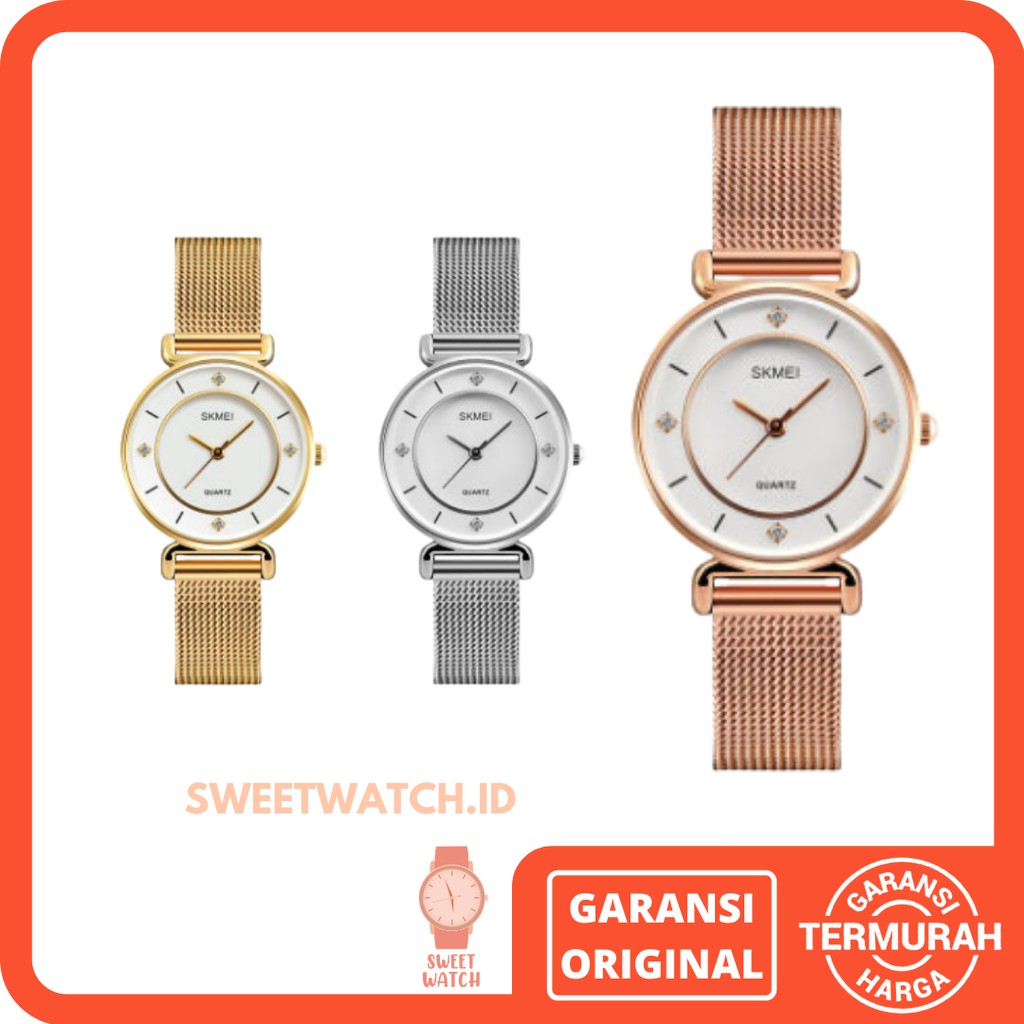 Jam Tangan SKMEI 1330 Jam Skmei Jam Tangan Cewek Jam Tangan Wanita Jam Tangan Rantai Jam Cewek