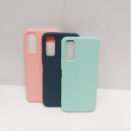 Silikon Case TPU Macaron Warna Warni Vivo Y20 Y12s