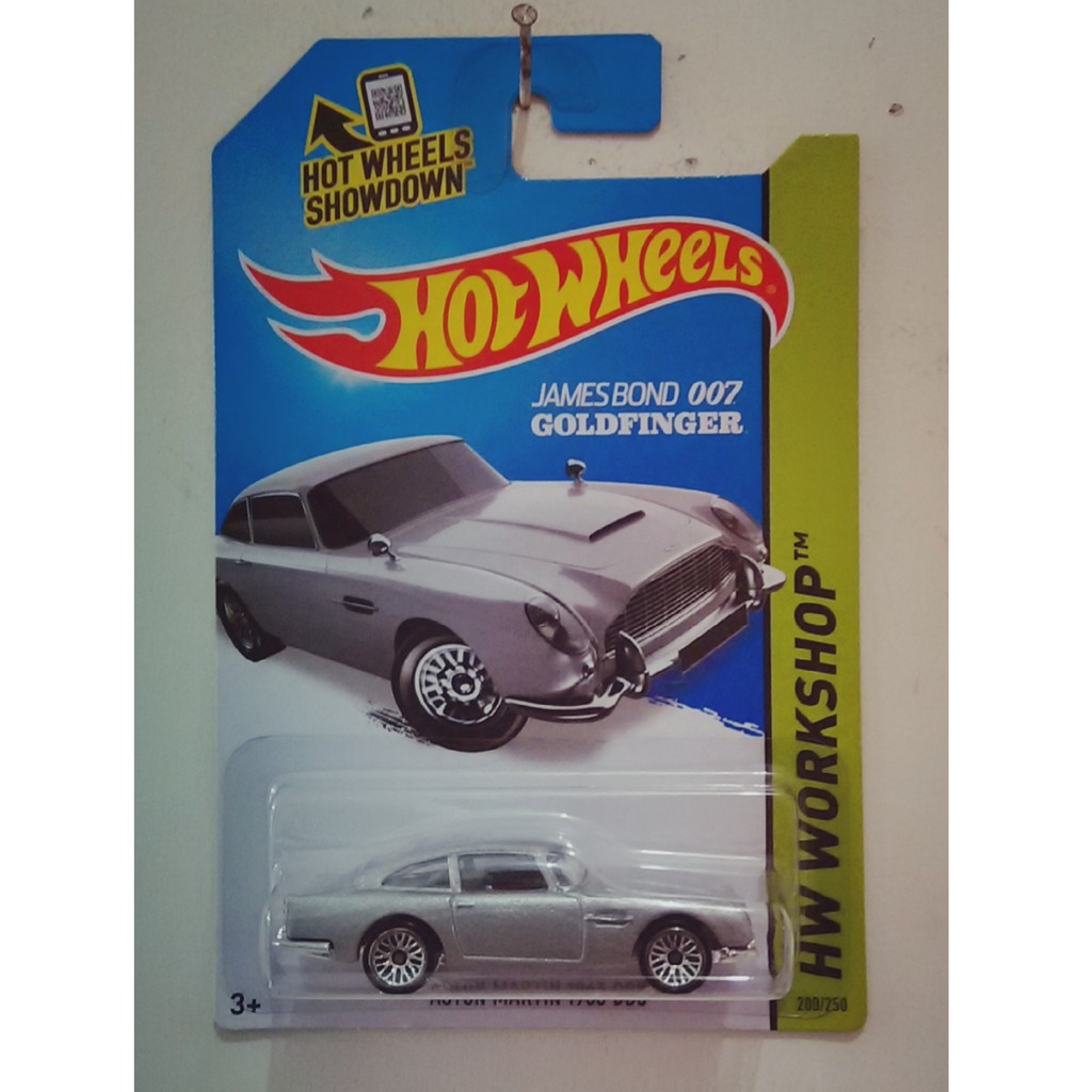 hot wheels goldfinger