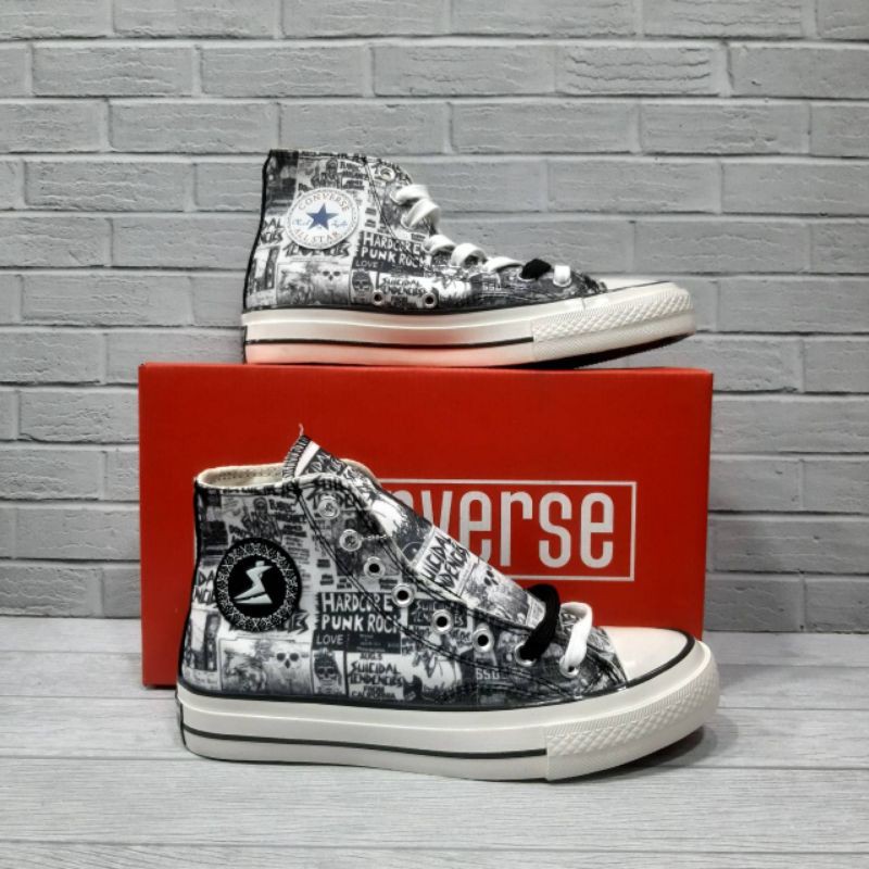 converse 70s x suicidal tendecies high sepatu converse original